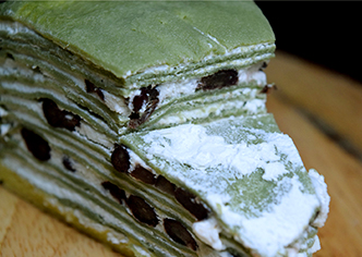 抹茶千层